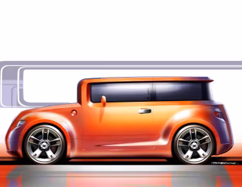 Эскиз Scion Hako Coupe Concept '03.2008