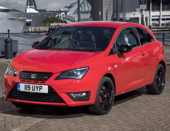 SEAT Ibiza Cupra "Black" [UK-spec] '01.2016–05.2017