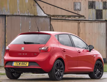 SEAT Ibiza FR "Black" [UK-spec] '2014–15