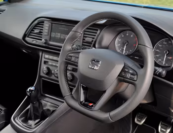 Интерьер SEAT León ST Cupra 280 [UK-spec] (5F) '2015–16