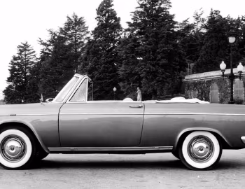 SEAT 1400 C Cabriolet por Serra '1960