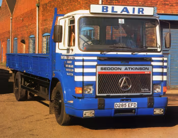 Seddon Atkinson 2-11 Type R17P18 flatbed truck '1986–????
