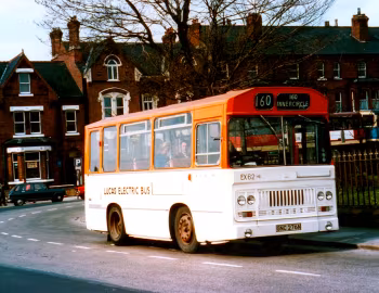 Seddon Pennine IV Seddon Lucas battery Electric Bus (B21F) '1974