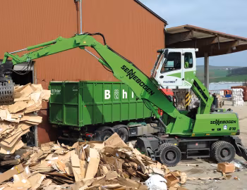 Sennebogen 818 Mobile Scrap Handler '2011–14