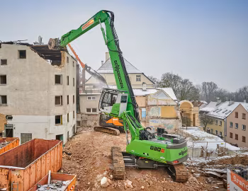 Sennebogen 830 E Crawler Demolition '2021–pr.