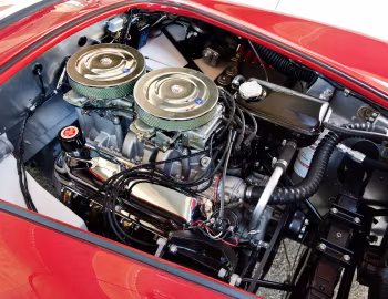Sous la capuche 1963 Shelby Cobra 289 (CSX 2197)