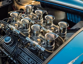Sous la capuche 1963 Shelby Cobra 289 (CSX 2195) '10.1963