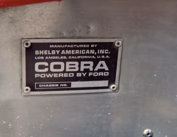1963 Shelby Cobra 289 (CSX 2048)