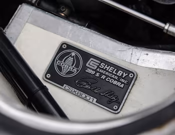 Sous la capuche 1965 Shelby Cobra 289 S/R (CSX 8001) '2002