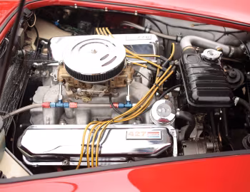 Sous la capuche 1965 Shelby Cobra 427 (CSX 3110)