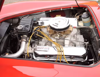Sous la capuche 1965 Shelby Cobra 427 (CSX 3110)