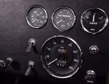 Tableau de bord 1965 Shelby Cobra 427 Competition (CSX 3006) '01.1965