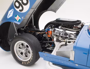 Sous la capuche Shelby Cobra 427 "Flip-Top" Prototype (CSX 2196) '1964