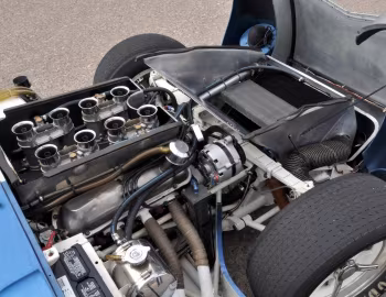 Sous la capuche Shelby Cobra Daytona Coupe (CSX 2601) '1965