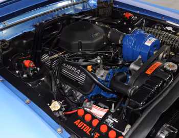 Sous la capuche 1968 Shelby GT350 Supercharged