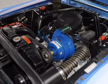 Sous la capuche 1968 Shelby GT350 Supercharged
