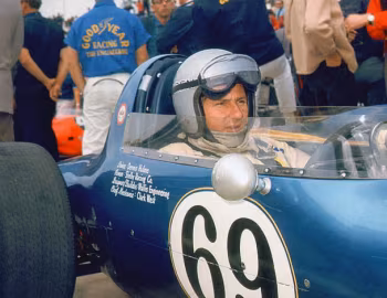 Shelby Turbine Indy Race Car, Bruce McLaren