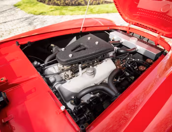 Sous la capuche Siata 208S Motto Barchetta (#BS503) '1953