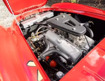 Sous la capuche Siata 208S Motto Barchetta (#BS503) '1953