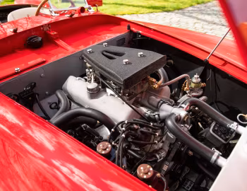 Sous la capuche Siata 208S Motto Barchetta (#BS503) '1953