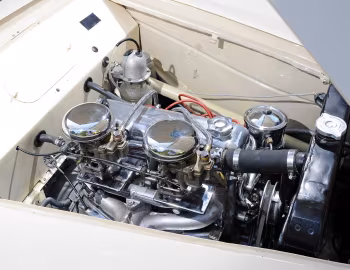 Пад капотам Siata Daina SL Coupe '1952–54