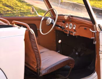 Interior Simca 8 Cabriolet '1938–51