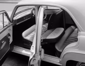 Interior Simca Aronde Elysee [UK-spec] (90A) '1955–58
