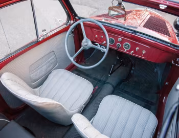 Panel frontal Simca Cinq Décapotable '1936–48