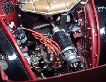 Bajo el capó Simca Cinq Décapotable '1936–48