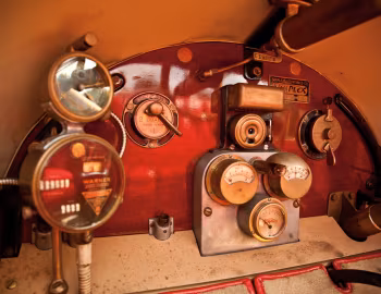 Tableau de bord Simplex 38 HP Touring by Holbrook '1913