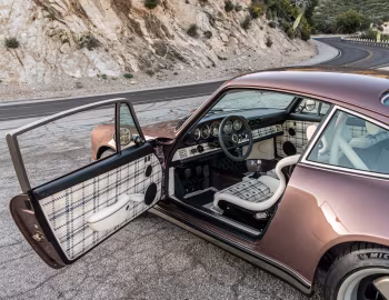 Interior 1992 Porsche 911 "Bel Air" Reimagined by Singer '09.2022