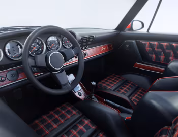 Interior Singer Turbo Study Cabriolet '08.2022