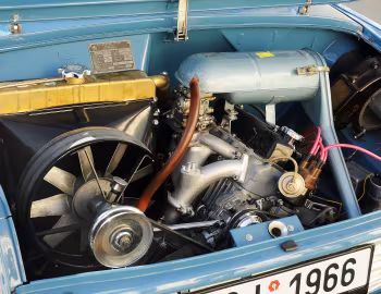 Sob o capô Škoda 1000 MB (721) '01.1966–08.1967