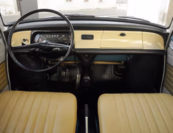 Painel frontal Škoda 1000 MB (721) '01.1966–08.1967