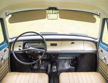 Передня панель Škoda 1000 MB (721) '01.1966–08.1967