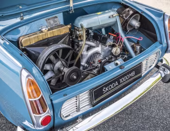Під капотом Škoda 1000 MB (721) '01.1966–08.1967