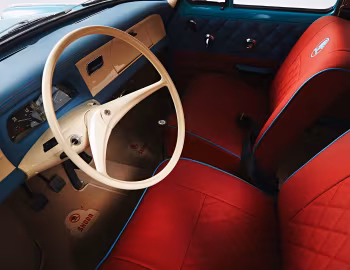 Передня панель Škoda 1000 MB de Luxe (721) '09.1968–08.1969
