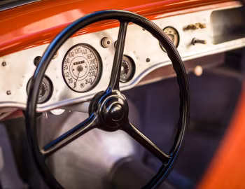 Painel frontal Škoda 1100 OHC Coupé '1959