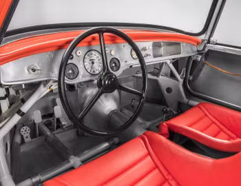 Painel frontal Škoda 1100 OHC Coupé '1959