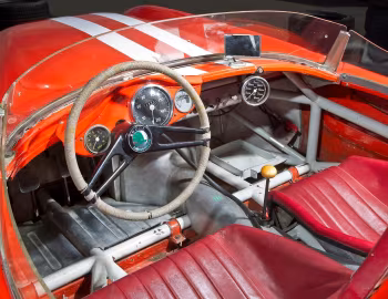 Інтер'єр Škoda 1100 OHC Spider (Type 968) '1958