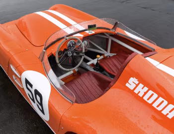 Интерьер Škoda 1100 OHC Spider (Type 968) '1958