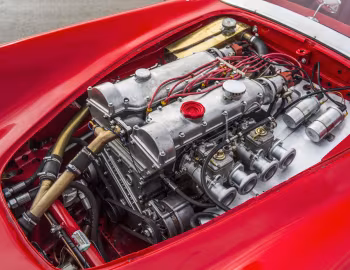 Sous la capuche Škoda 1100 OHC Spider (Type 968) '1958