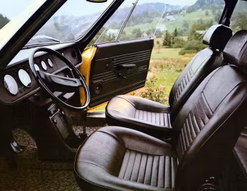 Interior Škoda 110 R (Type 718-K) '1970–80