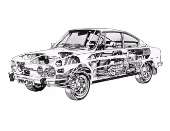 Škoda 110 R [UK-spec] (Type 718-K) '1970–80