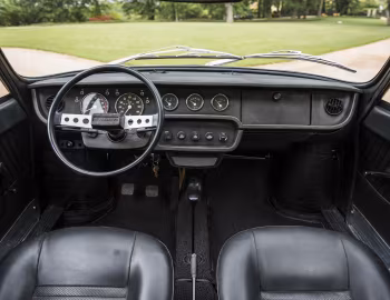 Painel frontal Škoda 110 R (Type 718-K) '1970–80