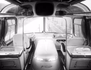 Интерьер Škoda 706 RTO Prototyp №1 '1956