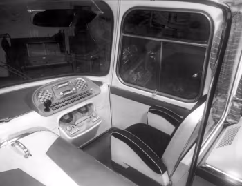 Интерьер Škoda 706 RTO Prototyp №1 '1956
