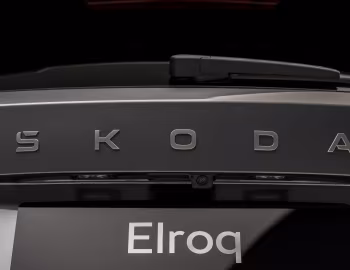 Logotipo Škoda Elroq 85 [Worldwide] '2024–pr.
