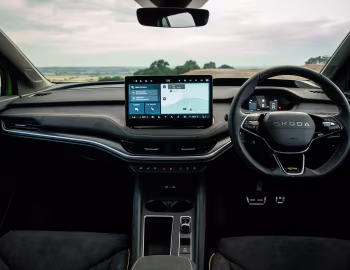 Painel frontal Škoda Elroq vRS [UK-spec] '2025–pr.