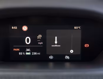 Painel Škoda Enyaq 85 [UK-spec] '2025–pr.